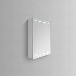 Cosmo I Conductive Hinge-Powered Illuminated Cabinet Vanity Mirror