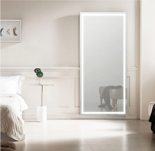 the Reeva 70 Lighted Full-Length Vanity Mirror – Modern Mirrors