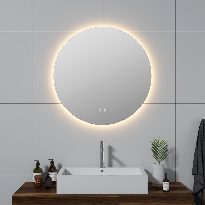 Cassiopeia Round Illuminated Vanity Mirror