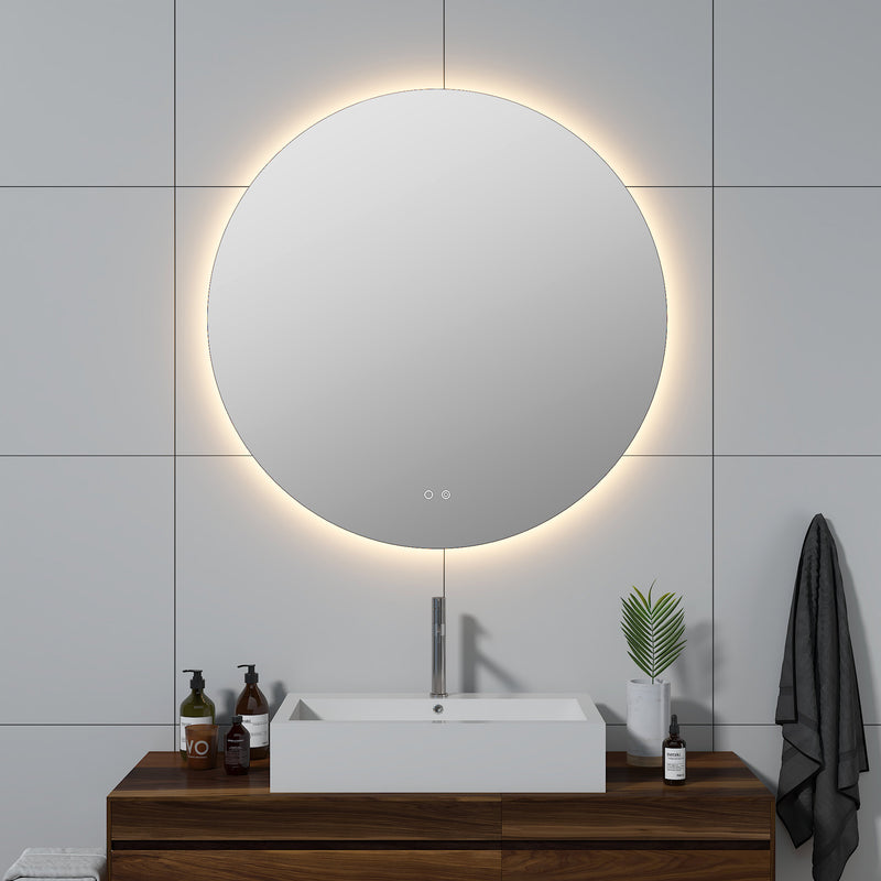 Cassiopeia Round Illuminated Vanity Mirror