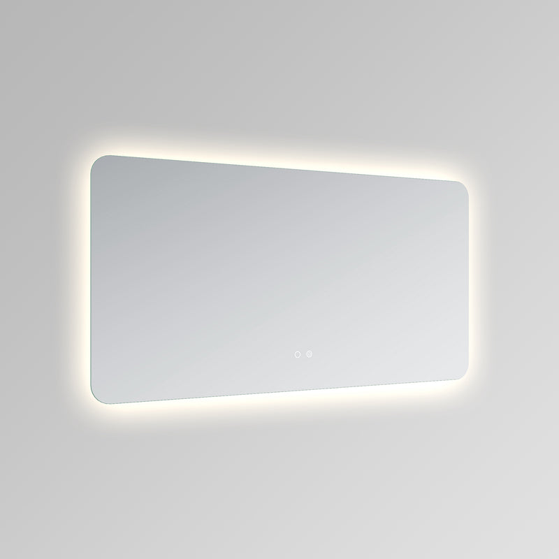 Cassiopeia Rounded Corners Illuminated Vanity Mirror