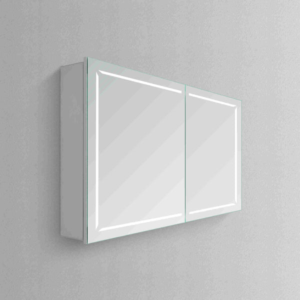 Cosmo II Conductive Hinge-Powered Illuminated Cabinet Vanity Mirror
