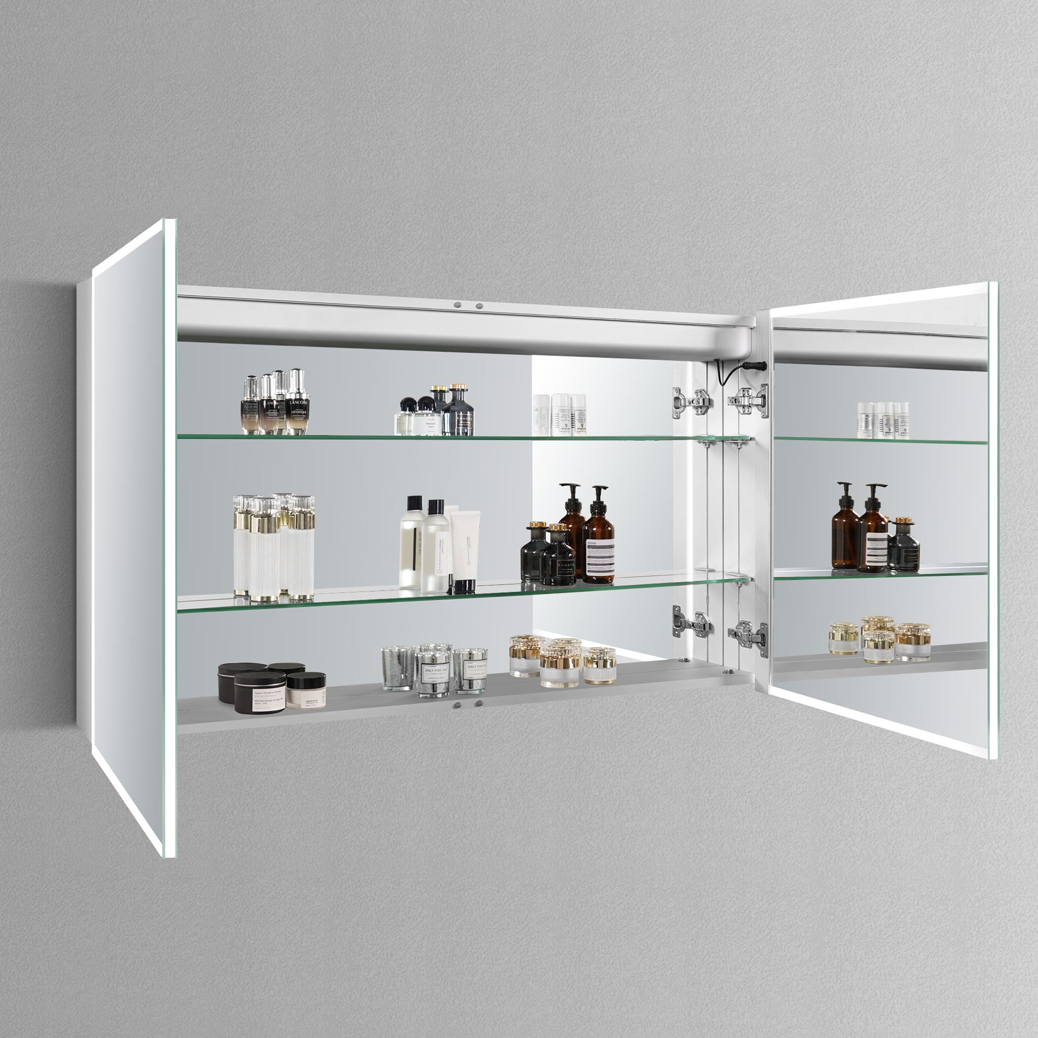 Cassini II Lighted Bathroom Vanity Mirror