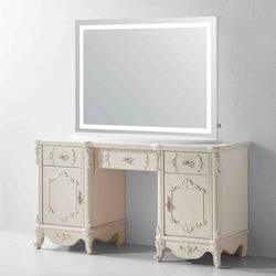 Lumen Lighted Tabletop Vanity Mirror - Modern Mirrors
