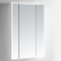 Celestia Lighted Full-Length Trifold Vanity Mirror - Modern Mirrors