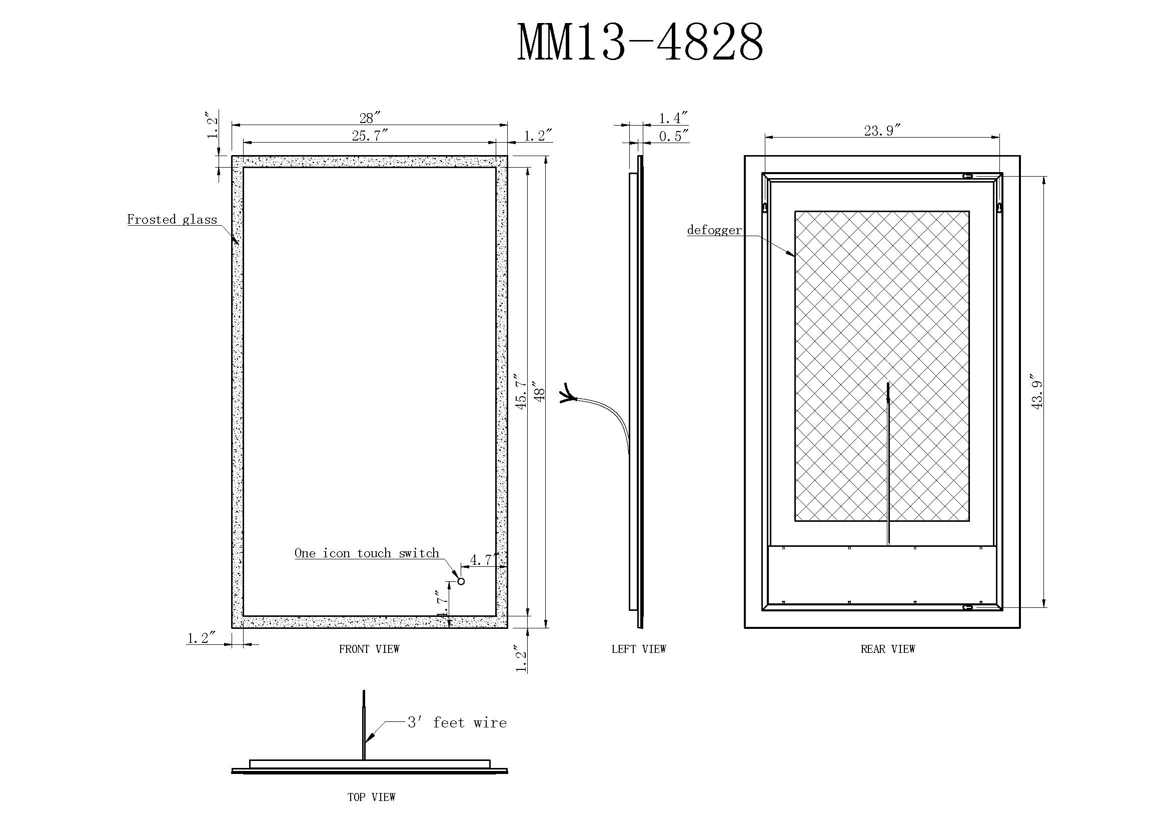 Aster Illuminated Vanity Mirror