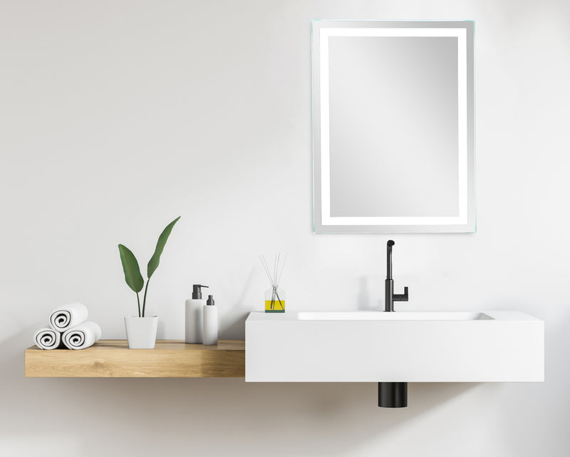 Aura Lighted Bathroom Vanity Mirror