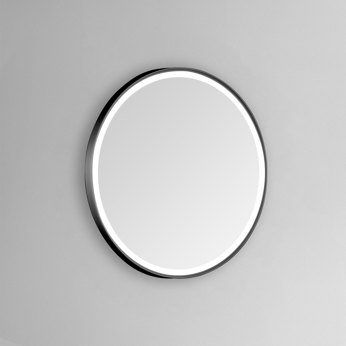 Sola Round Lighted Bathroom Vanity Mirror