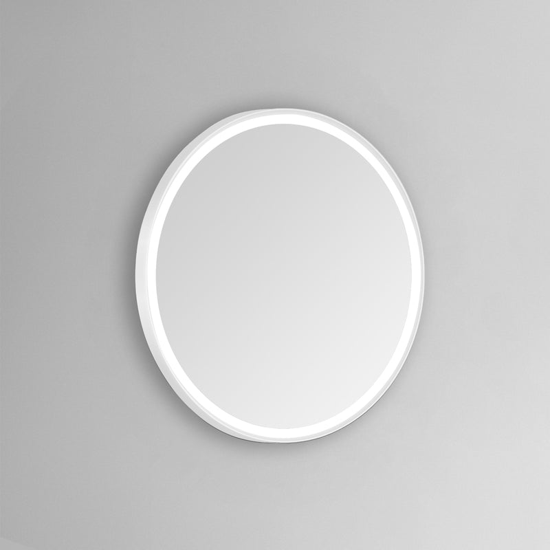 Sola Round Lighted Bathroom Vanity Mirror