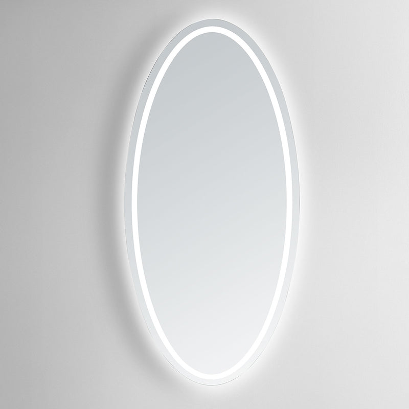 Venus Oval Lighted Bathroom Vanity Mirror - Modern Mirrors
